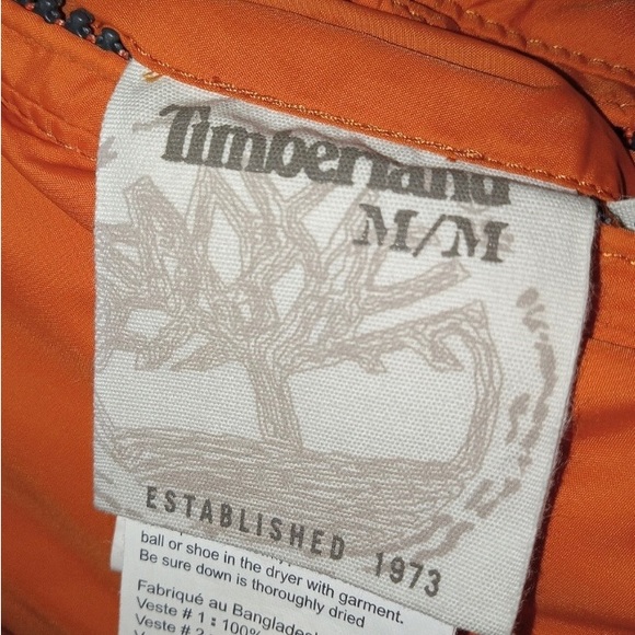 Timberland Reversible Vest NWOT Medium - Picture 11 of 11